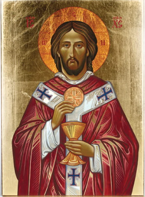 JEŽIŠ KRISTUS S HOSTIOU
