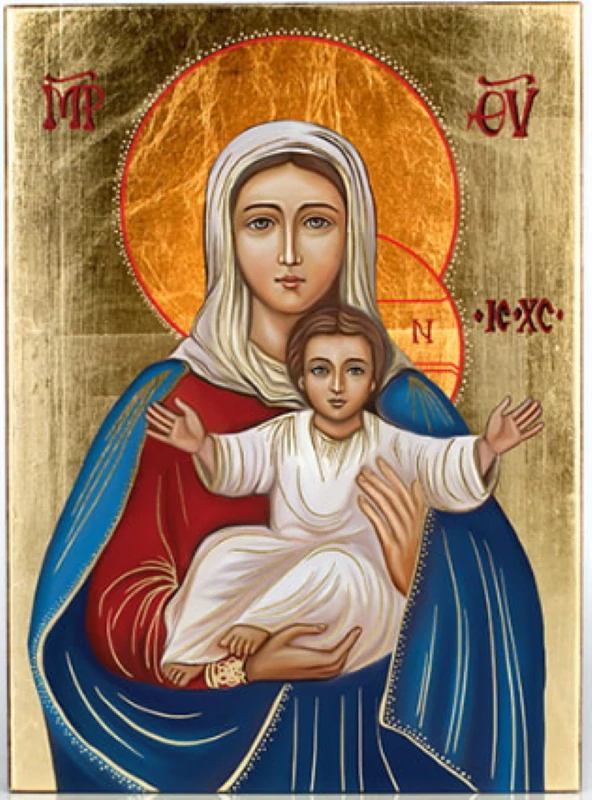 MATKA BOŽIA NA TRÓNE