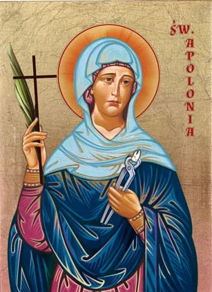 Svätá Apolónia – patrónka zubárov