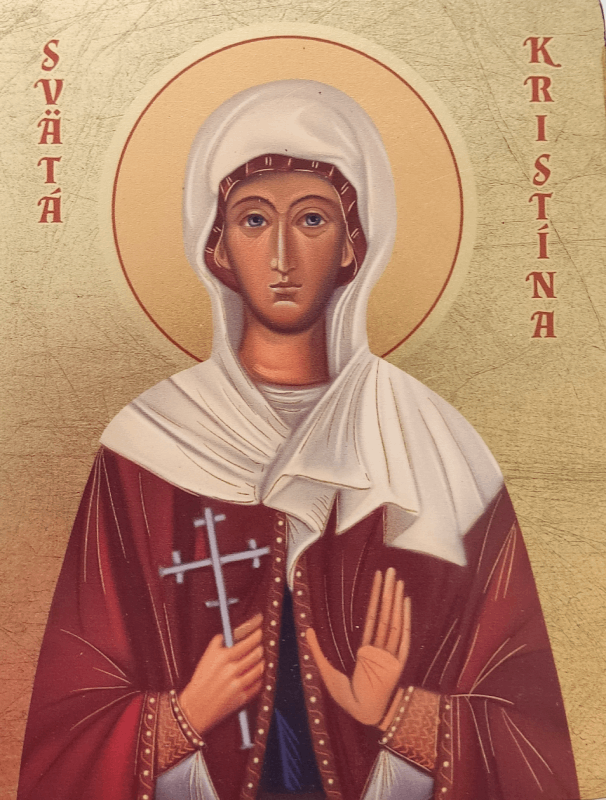 SVÄTÁ KRISTÍNA
