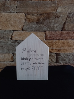 Rodina je miestom lásky ...