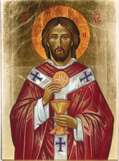 JEŽIŠ KRISTUS S HOSTIOU