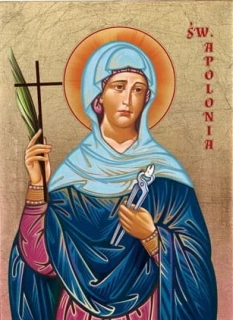 Svätá Apolónia – patrónka zubárov